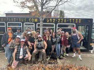 Customer photo from a party bus rental review by Kari McGhee