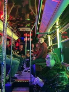 Customer photo from a party bus rental review by Theresa Feldman