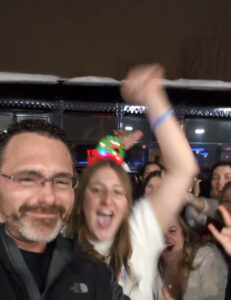 Customer photo from a party bus rental review by Renee Sells