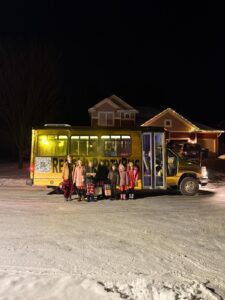 Customer photo from a party bus rental review by Janelle Craft
