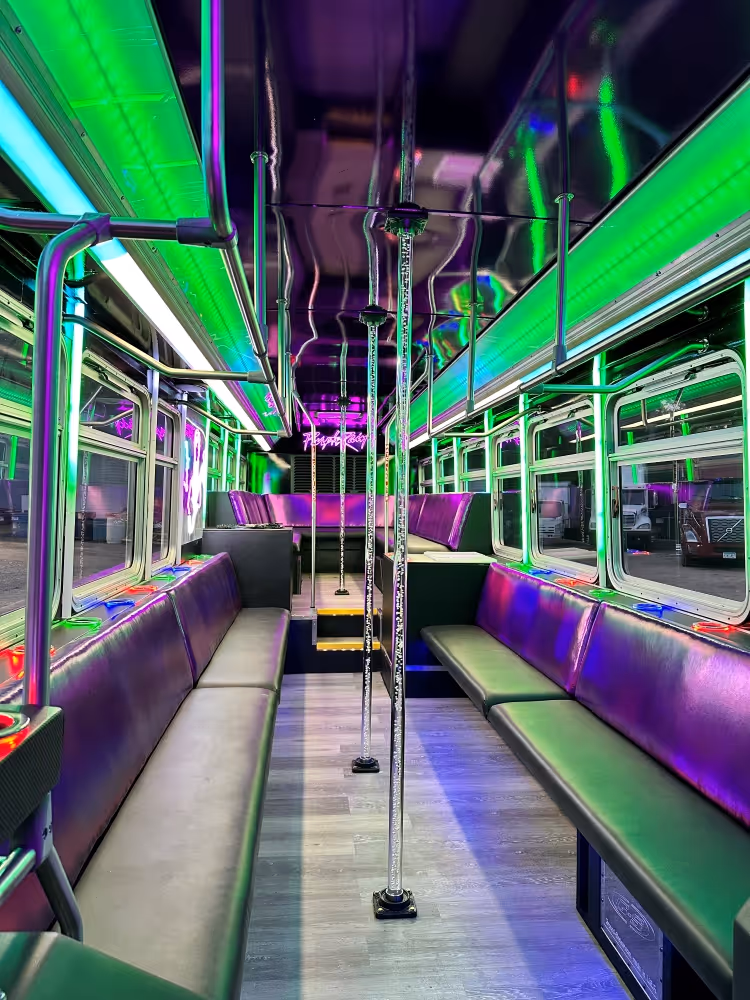Purple Rain Party Bus 10 Twin Cities