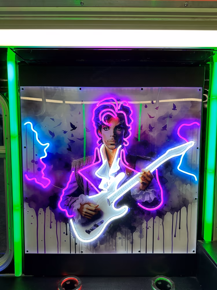 Purple Rain Party Bus 14 Rental