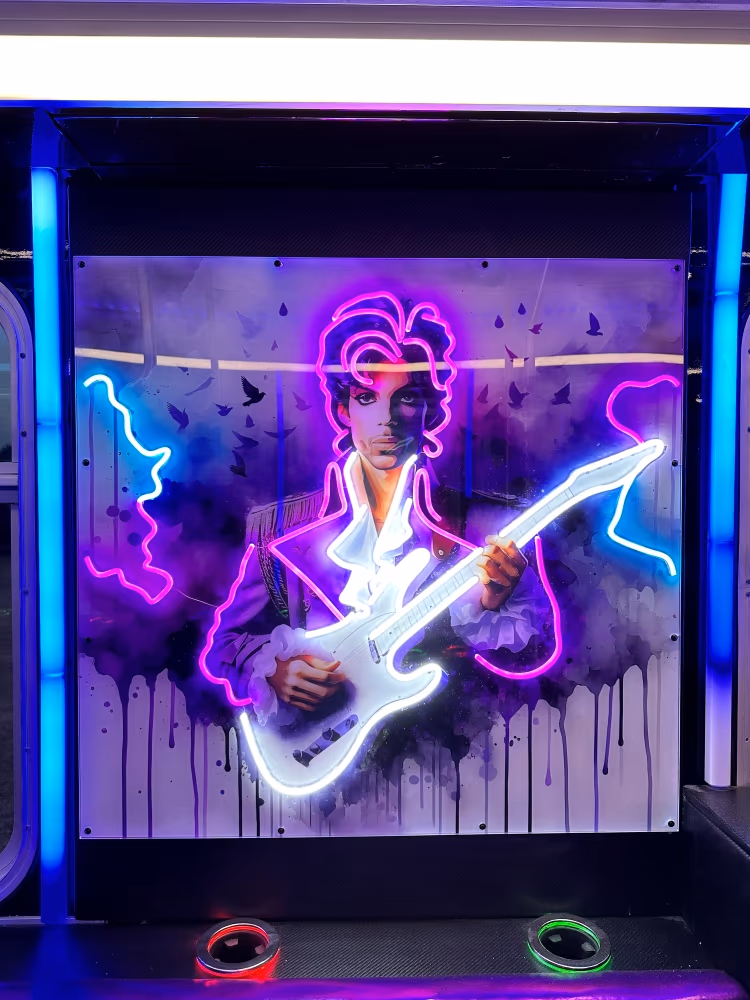 Purple Rain Party Bus 15 Rentals MN