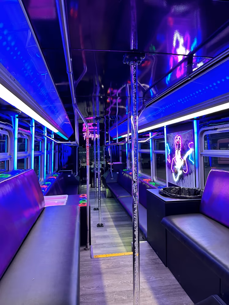 Purple Rain Party Bus 19 Concert