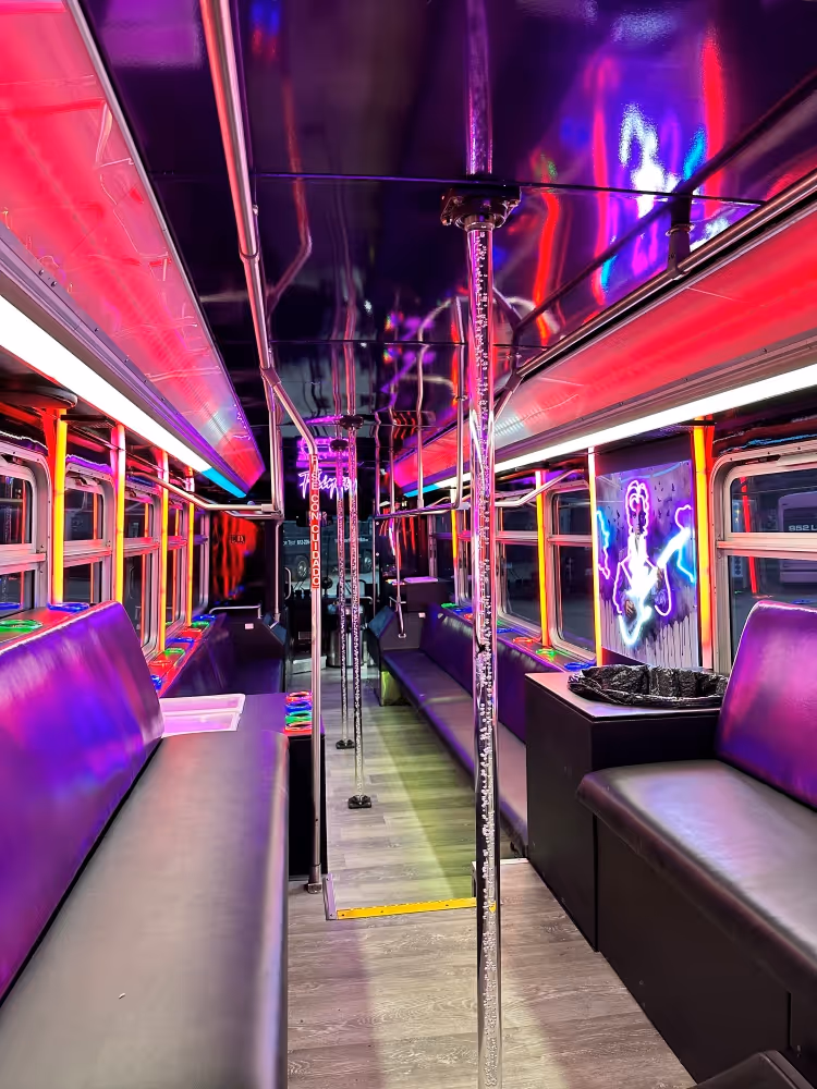Purple Rain Party Bus 20 Stadium Shuttle