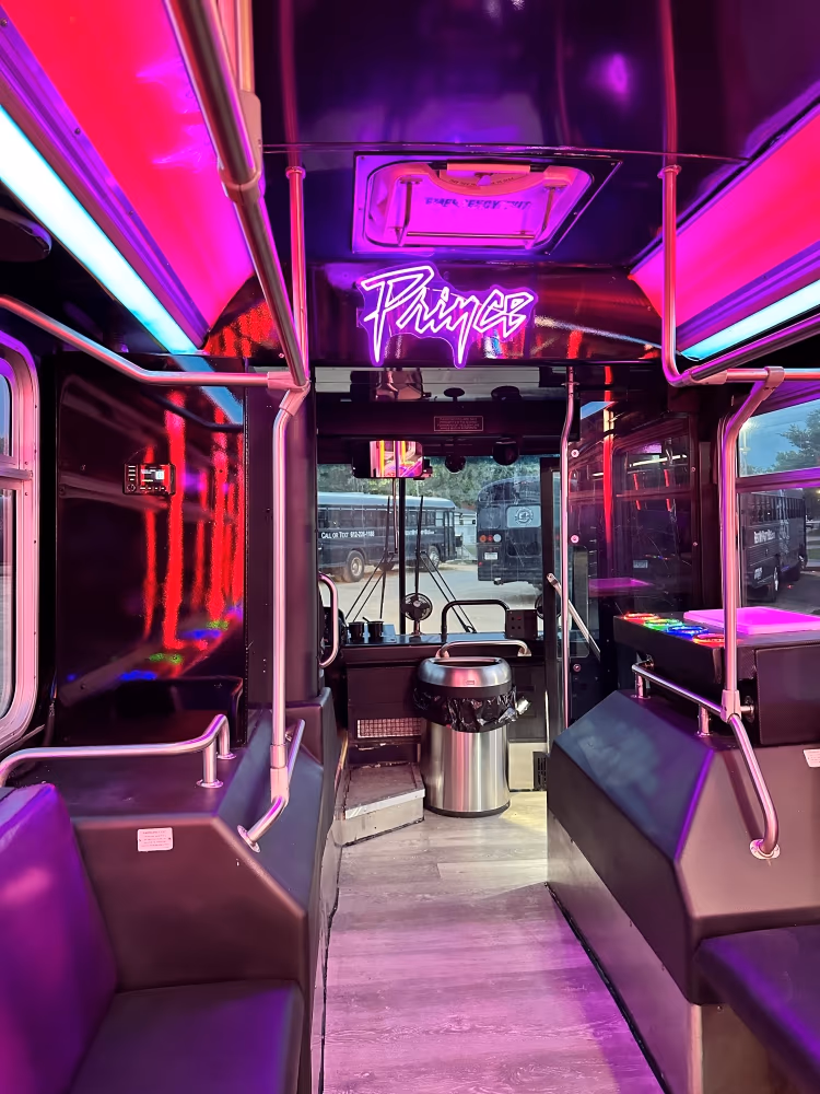 Purple Rain Party Bus 24 Prices