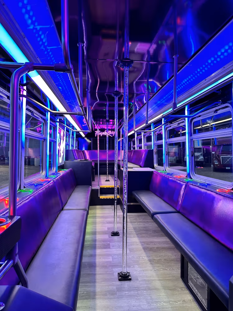 Purple Rain Party Bus 8 Tour
