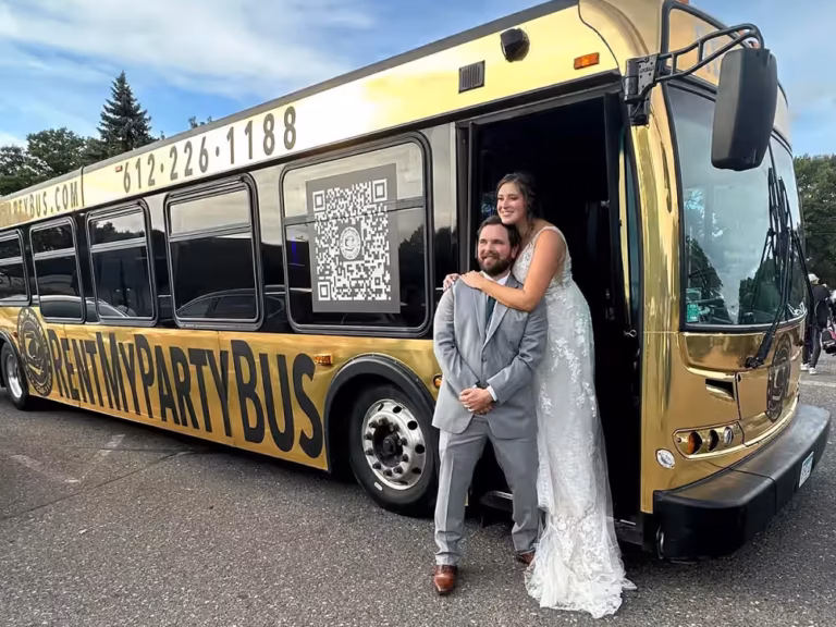 The-24K-Gold-Party-Bus-Minnesota-Wedding-Couple-landscape