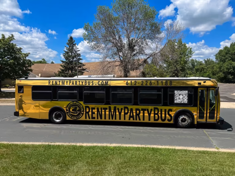 The 24K Gold Party Bus Rental Price