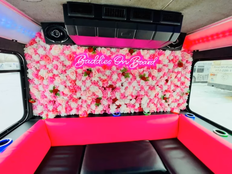 The Bachelorette Party Bus 27 Rear