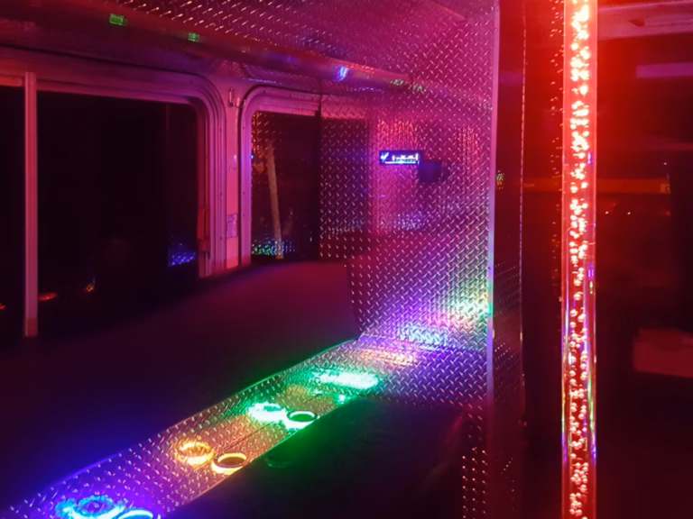 The Black Onyx Party Bus Wedding