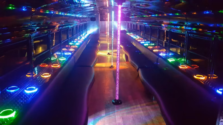 The Black Phantom Party Bus 10 Rates