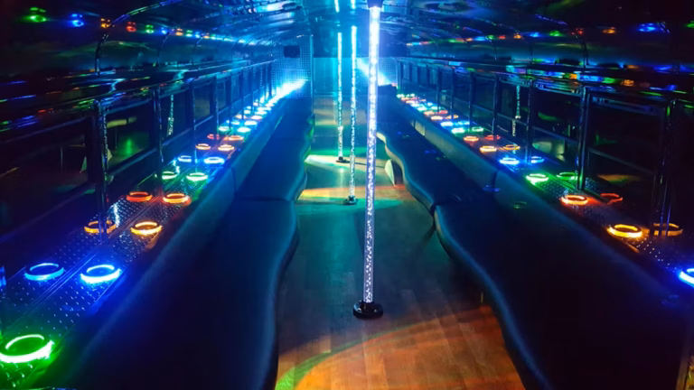 The Black Phantom Party Bus 4 Rental Minnesota