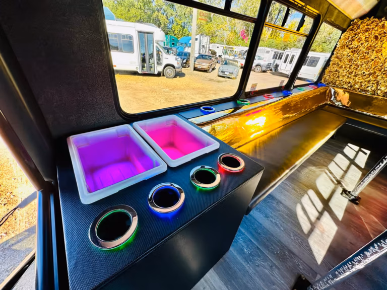 The Goldilocks Party Bus 18 Birthday Rental Prices Weddings Big Bus