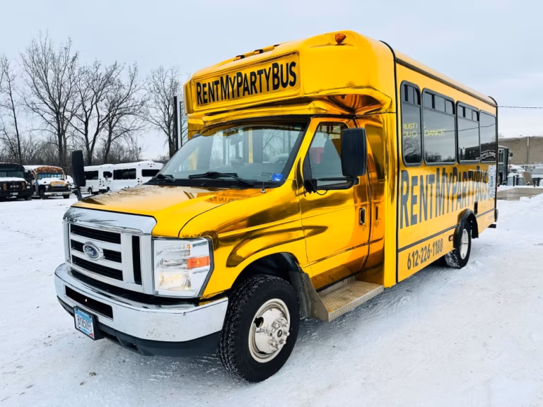 The Goldilocks Party Bus 7 Wedding Transportation