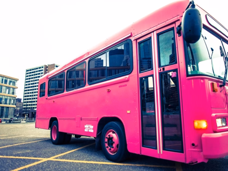 The Pink Diamond Party Bus 1