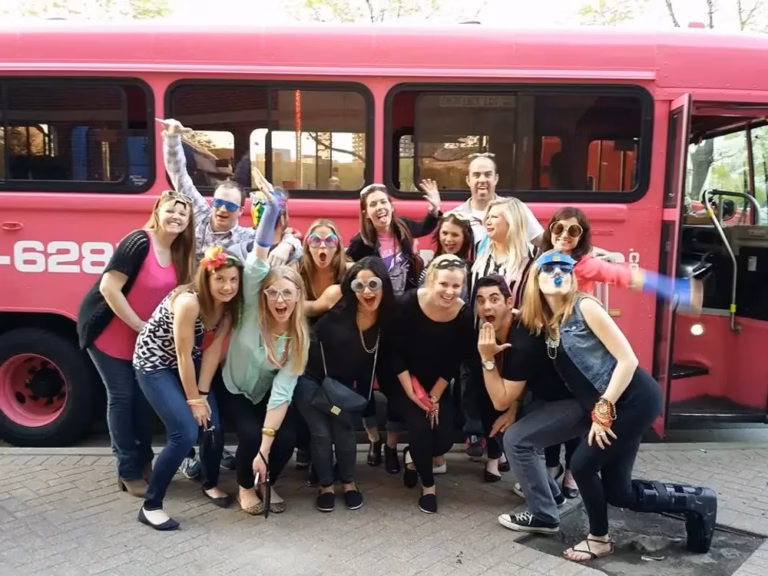 The Pink Diamond Party Bus 18