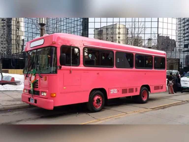 The Pink Diamond Party Bus 7