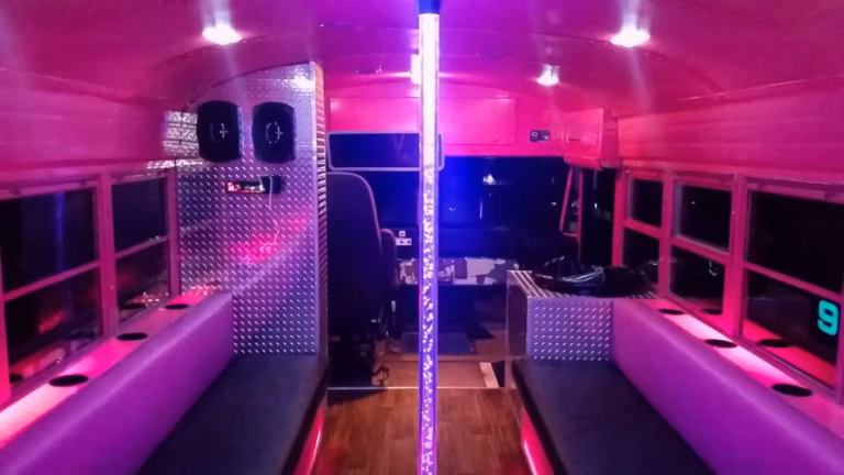 The Pink Ribbon Party Bus 15 Birthday