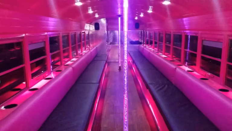 The Pink Ribbon Party Bus 2 Rental MN