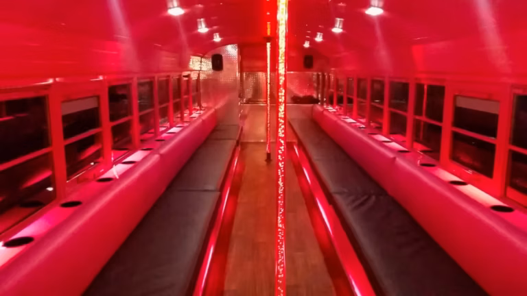 The Pink Ribbon Party Bus 4 Rental Minneapolis