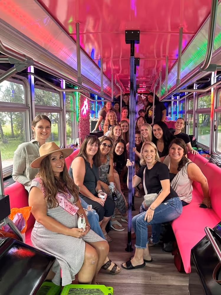 The Pinkalicious Party Bus Bachelorette MN