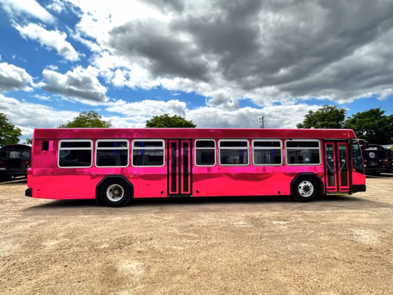 The Pinkalicious Party Bus Rental MN