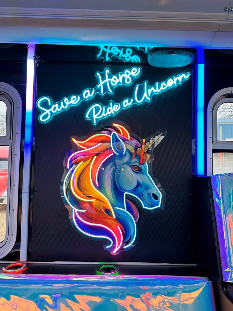 The Unicorn Party Bus 10 Save A Horse Ride A Unicorn rotated