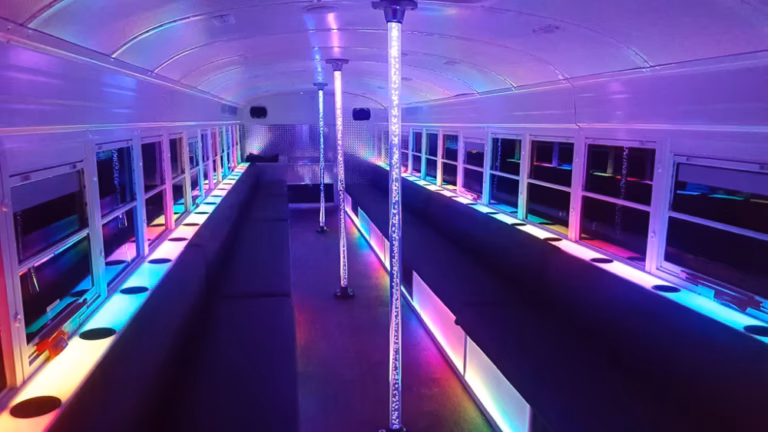 The White Diamond Party Bus 11 Rates MN