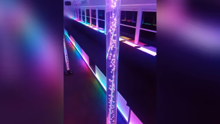 The White Diamond Party Bus 6 Rental Minneapolis