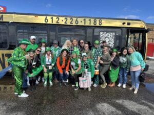 Customer photo from a party bus rental review by Cris Green