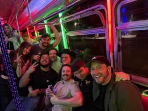 Customer photo from a party bus rental review by Kaleb Schultz