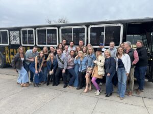 Customer photo from a party bus rental review by Tonya Foerster