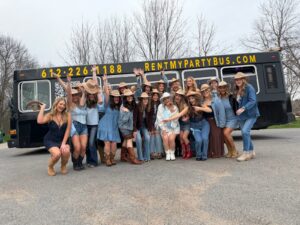 Customer photo from a party bus rental review by Kori Millis
