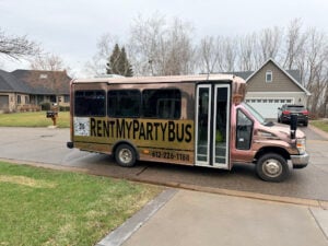 Customer photo from a party bus rental review by Lena Lavieri-Ellingson