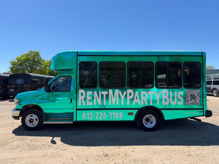 The Emerald Party Bus 4 Wedding