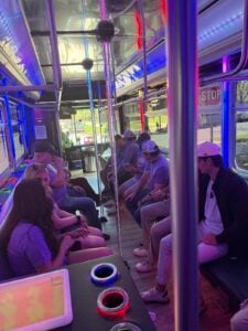 Customer photo from a party bus rental review by John Steinman