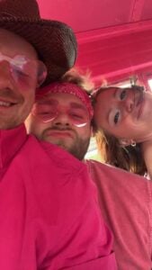 Customer photo from a party bus rental review by Sami Johnson