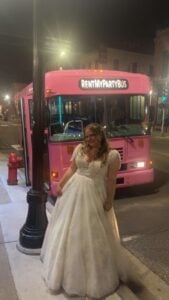 Customer photo from a party bus rental review by Harmony Gonzalez