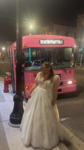 Customer photo from a party bus rental review by Harmony Gonzalez