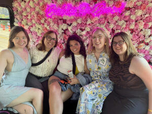 Customer photo from a party bus rental review by Emilee