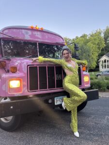 Customer photo from a party bus rental review by Juliana Royer