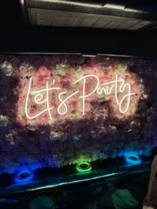 Customer photo from a party bus rental review by Gabbie Nygren