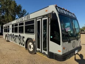 The Bling Bling party bus — 35-seat VIP party bus rental in Minneapolis–St Paul MN