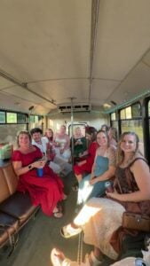 Customer photo from a party bus rental review by Danea Meehan
