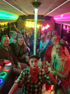 Customer photo from a party bus rental review by Christian Aguilar