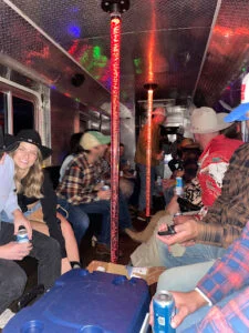 Customer photo from a party bus rental review by Gigi Amal