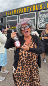 Customer photo from a party bus rental review by Ang Solem